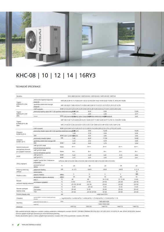 Tepelné čerpadlo monoblok 14kW